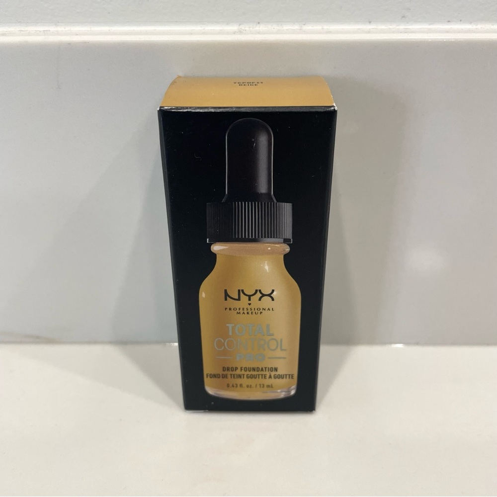 🟠5/$25 NEW NYX Total Control Pro Drop Foundation (Beige)